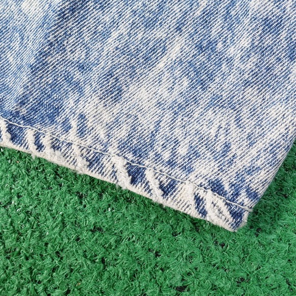 VINTAGE JEAN ST TROPEZ CLOTHING ACID WASH USA MADE DENIM JEAN SHORTS WOMENS 11 - Picture 8 of 11